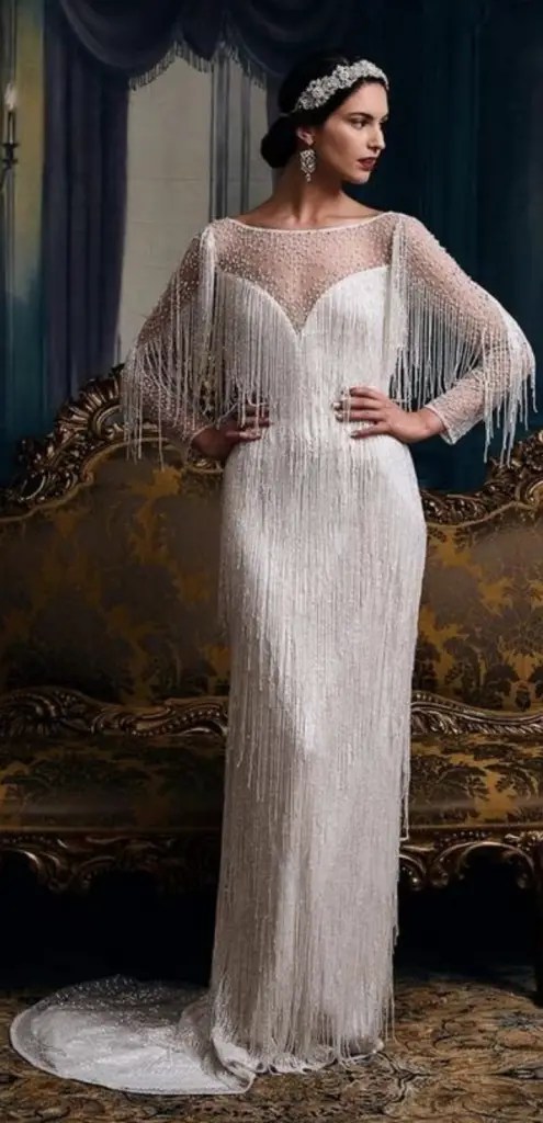 20's wedding dress styles