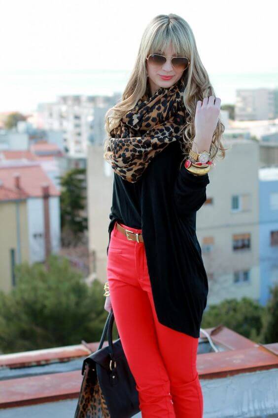 10 Best Hot Red Pants Outfits Ideas - Missprettypink