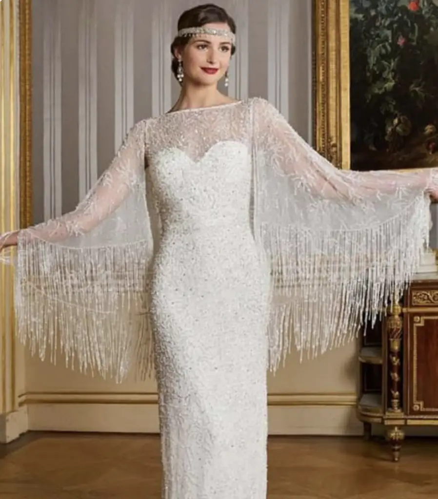 The Best 1920s Wedding Dress Inspo for Vintage Lovers
