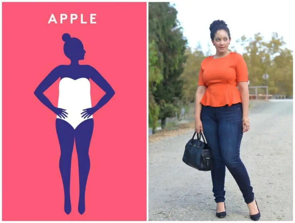 outfits for apple shaped body 2021